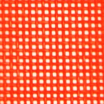 tarp mesh orange