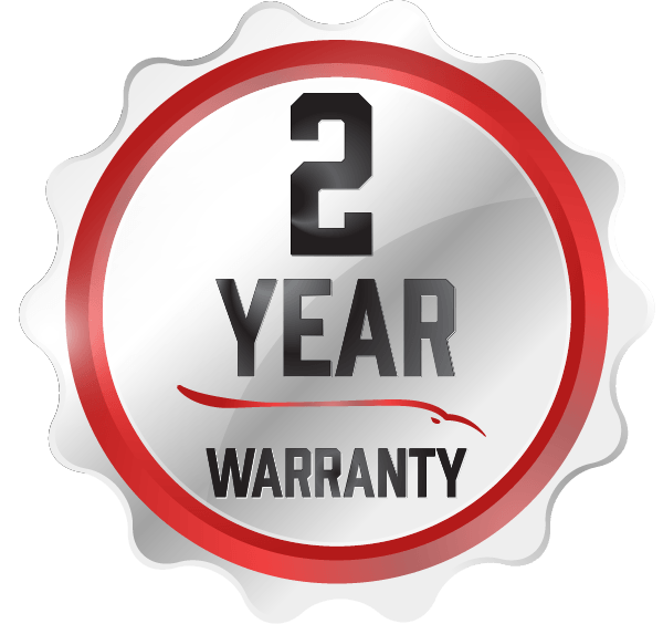 2 year warranty seal