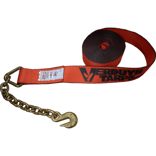 CEST3C 3in chain end winch strap top