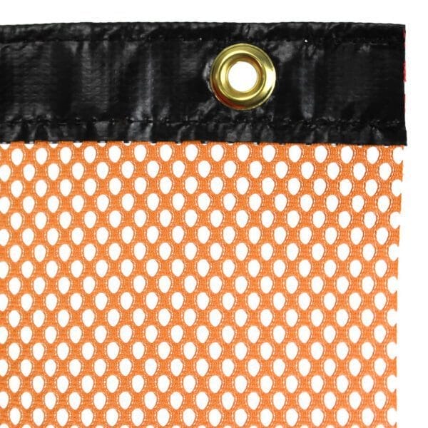 ACF10234 Drapeau d’avertissement HD œillet orange détail ACF10234 Drapeau d’avertissement HD œillet orange détail