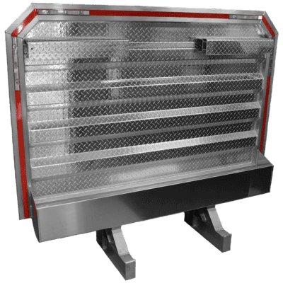 achr6886crt headache rack with chain racks and tray 1200