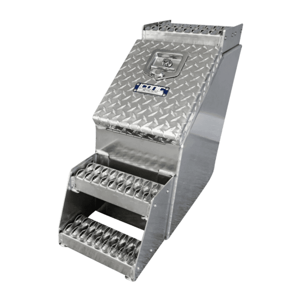 acstepb12ic 12in checkerplate step box