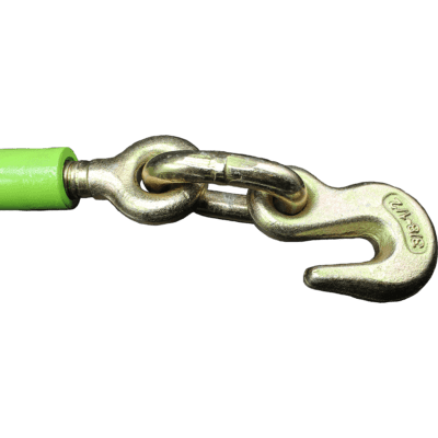 cbbirat3812 12000 Ratchet Binder 38 12 green hook