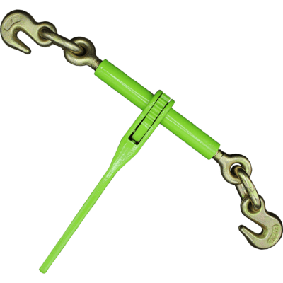 cbbirat3812 12000 Ratchet Binder 38 12 green top