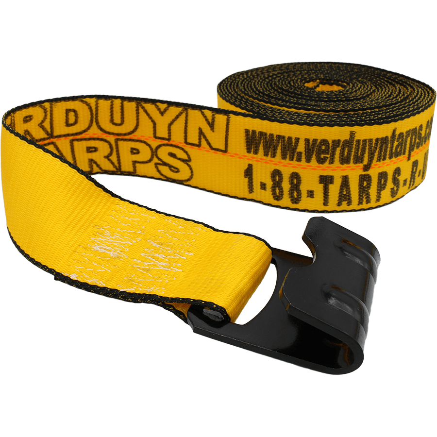 3" x 30' Winch Strap with Flat Hook (Kinedyne)