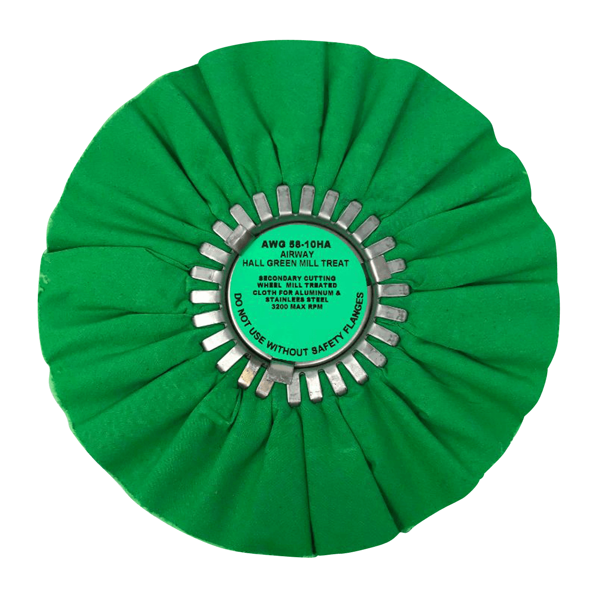 Snapklik.co : 10" Soft Airway Buffing Wheel White Flannel / 5/8 Arbor - View #13