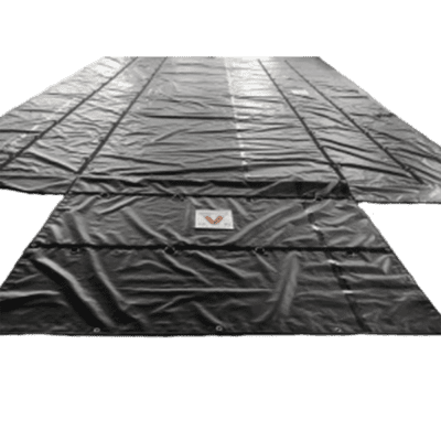 heavy duty 4 piece steel tarp set – 4′ drops b trains 2