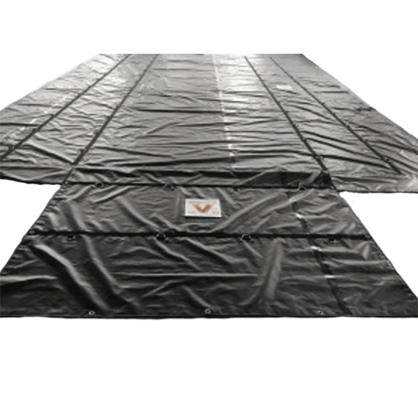 Ensemble de bâches en acier robuste de 4 pièces - 4′ Drops B Trains 2 Ensemble de bâches en acier robuste de 4 pièces - 4′ Drops B Trains 2