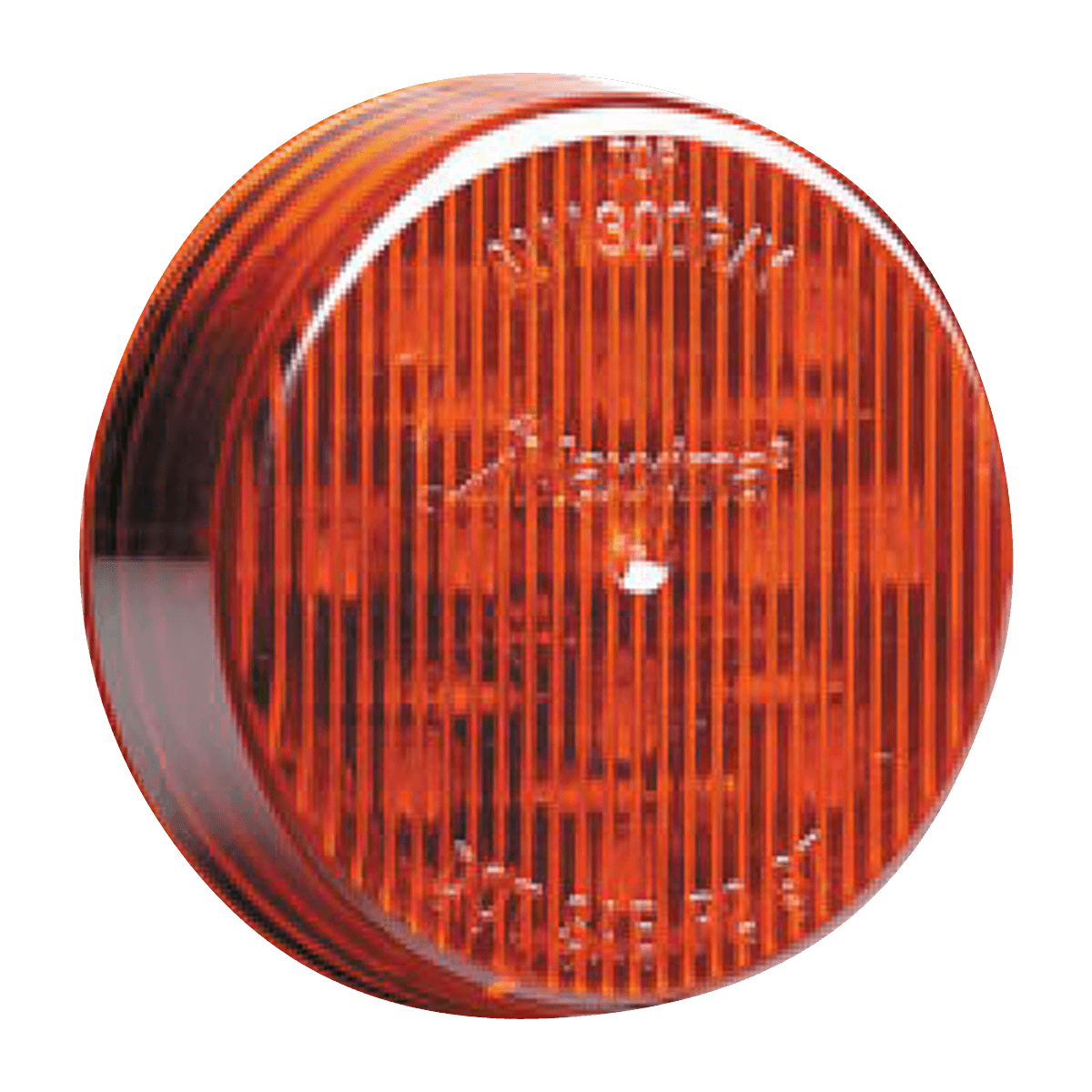 2.5" Round Clearance Marker - Red