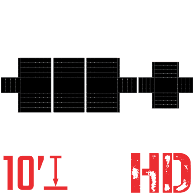 talu4psd 4 piece heavy duty lumber tarp set for step deck