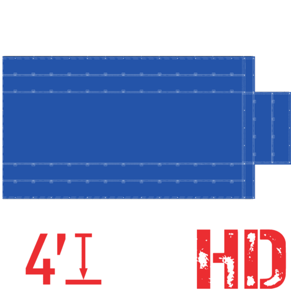 tast1627flblk 16 27 steel tarp with flap blue