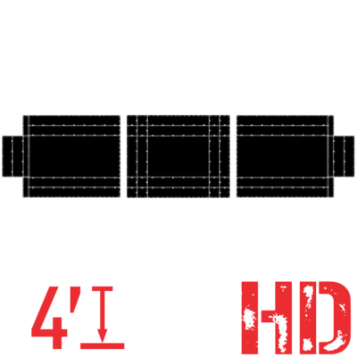 tast3p 3 piece heavy duty steel tarp set