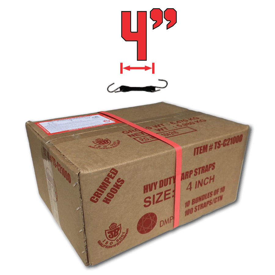 TPRS4 100 4 pouces Bracelets en caoutchouc Cas 1